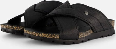 Panama Jack Salman C14 Slippers zwart Leer - Maat 46