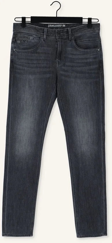 Vanguard - V850 Rider Jeans Stretch Mid Grey - Heren - Maat W 32 - L 36 - Slim-fit