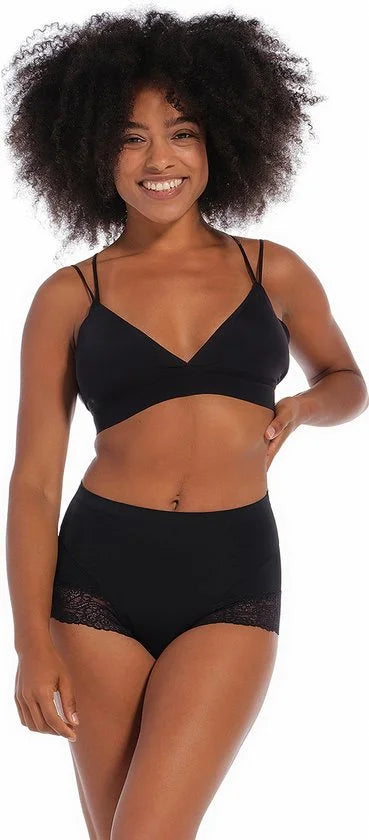 MAGIC Bodyfashion Tummy Squeezer Lace - Zwart - Maat M