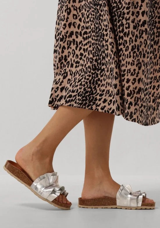 Verbenas Rocio Slippers - Dames - Zilver - Maat 39
