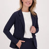 Blauwe Blazer van Je m'appelle - Dames - Travelstof - Maat M - 6 maten beschikbaar