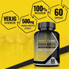 PurityLabs Fadoga Agrestis - 500mg - 60 Capsules - Hoog Gedoseerd - Testosterone Capsules - Hoge Kwaliteit - Halal & Vegan - Libido Mannen