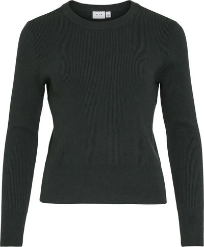VILA - VICOMFY O-NECK L/S KNIT TOP- NOOS - Dames - Gebreide truien