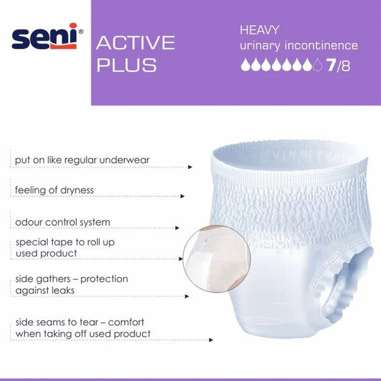 Slip Seni Active Plus Pants 5212 M (per 10)