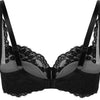 Hunkemöller Dames Lingerie Niet-voorgevormde beugel bh Daisy - Zwart - maat G70
