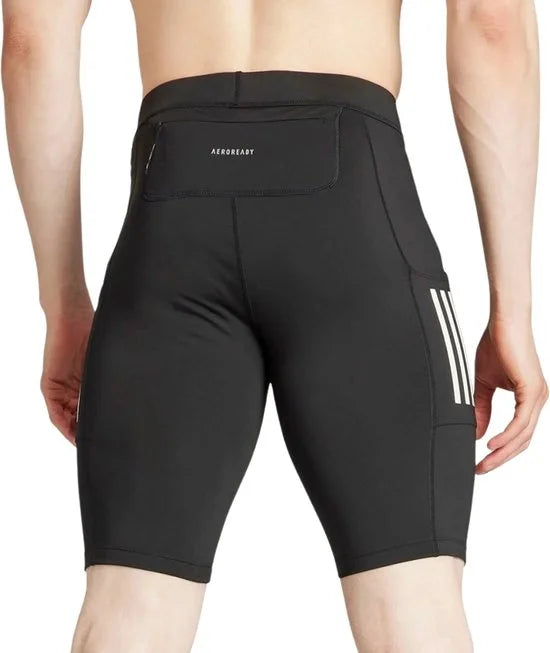 adidas Performance Own the Run Korte Legging - Heren - Zwart- L