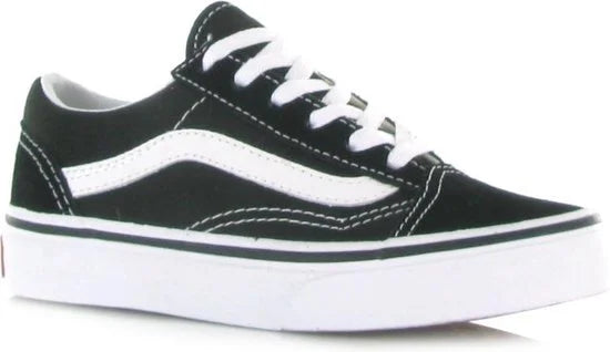 Vans Old Skool Sneakers Kinderen - Black/True White