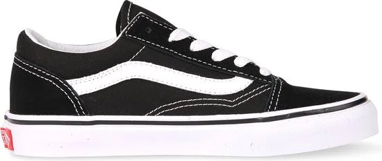 Vans Old Skool Sneakers Kinderen - Black/True White