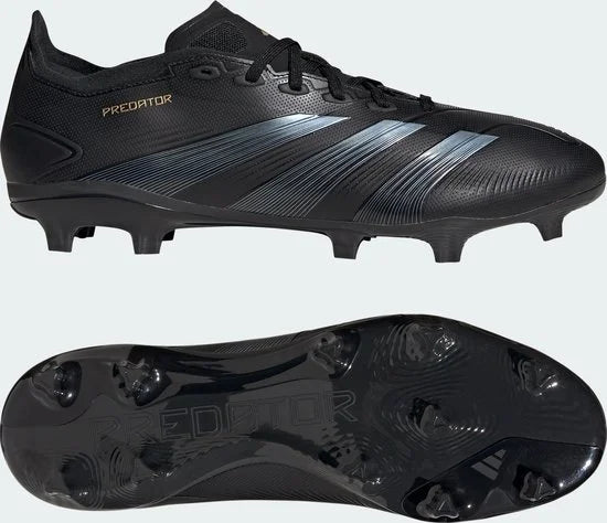 adidas Performance Predator League Firm Ground Voetbalschoenen - Unisex - Zwart- 45 1/3