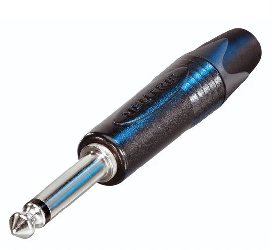Neutrik NP2X-BAG 6,35mm Jack (m) connector - metaal - 2-polig / mono
