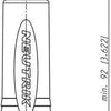 Neutrik NP2X-BAG 6,35mm Jack (m) connector - metaal - 2-polig / mono