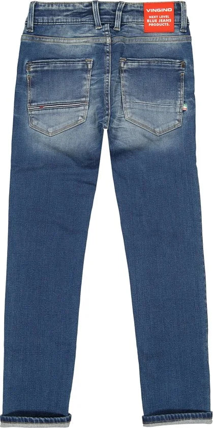 Vingino - Davide - Jongens - Slim fit jeans