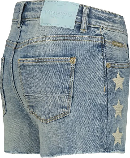 Vingino Short Dafina Star Meisjes Jeans - Old Vintage - Maat 176