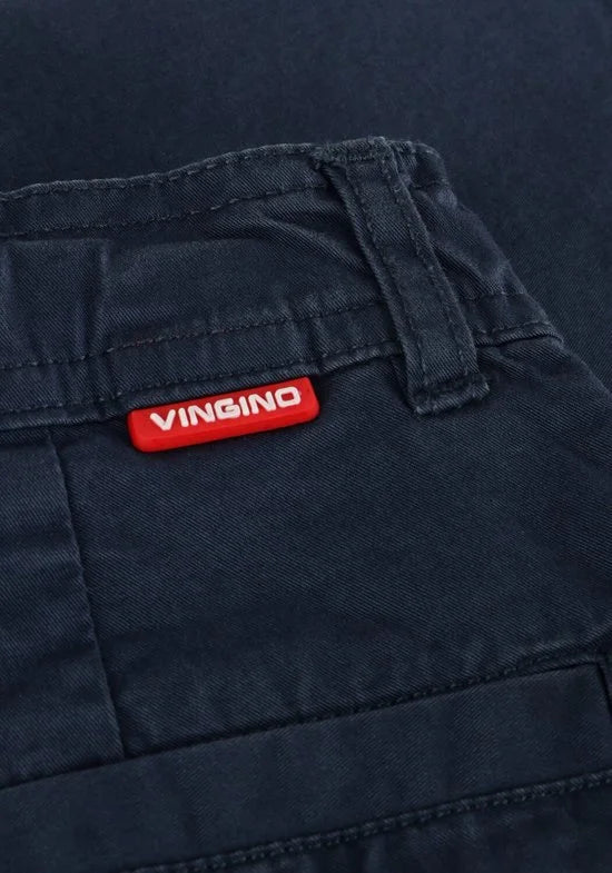 Vingino Jongens Short Bermuda Taormina Dark Blue - Maat 164