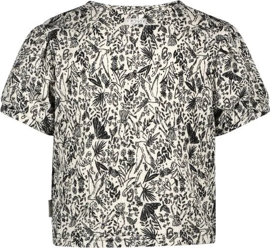 B. Nosy Y402-5148 Meisjes T-shirt - Magic Palm AO - Maat 134-140