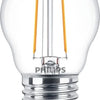 Philips E27 kogellamp lichtbron - Warm wit licht - 2W
