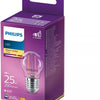 Philips E27 kogellamp lichtbron - Warm wit licht - 2W