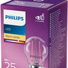 Philips E27 kogellamp lichtbron - Warm wit licht - 2W