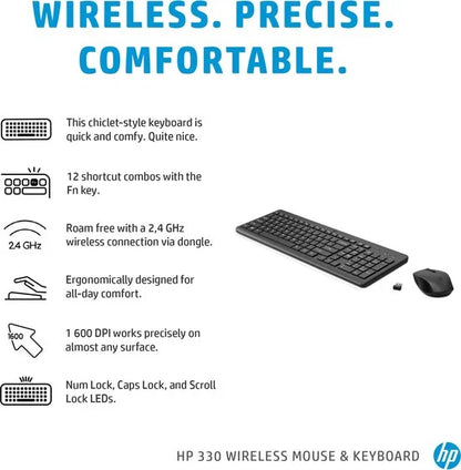 HP 330 draadloze muis en draadloos toetsenbord