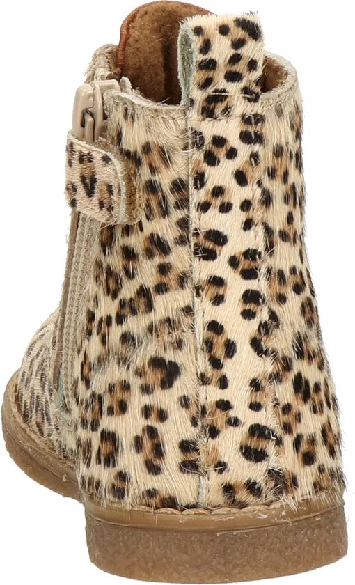 Nelson Kids meisjes veterboot - Beige multi - Maat 25
