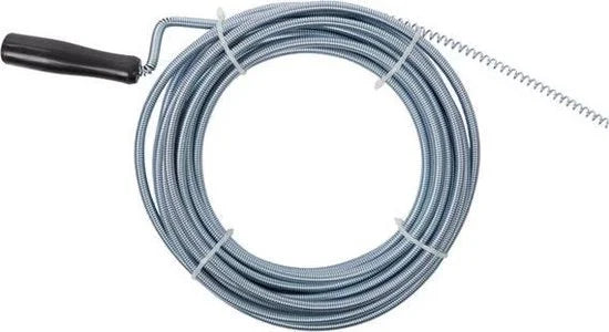 Toolland Ontstoppingsveer, gootsteenontstopper, 9 mm, 10 m