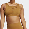 adidas Performance Powerimpact Luxe Medium-Support Beha - Dames - Bruin- L D-DD