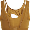 adidas Performance Powerimpact Luxe Medium-Support Beha - Dames - Bruin- L D-DD
