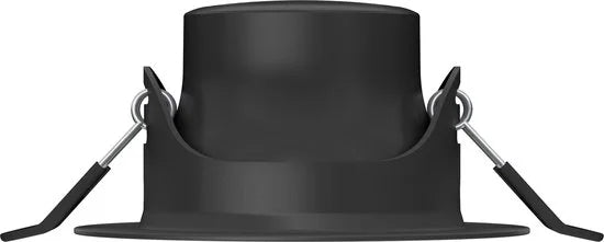 Impala inbouwspot - 3-lichts - zwart - rond