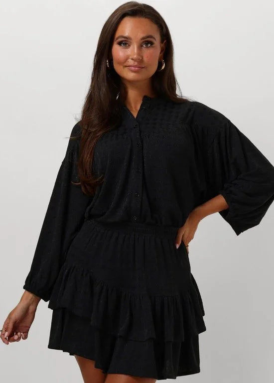 Refined Department Gabe Dames - Jurken - Zwart - Maat M