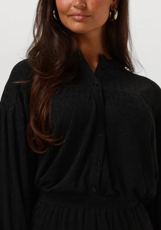 Refined Department Gabe Dames - Jurken - Zwart - Maat M