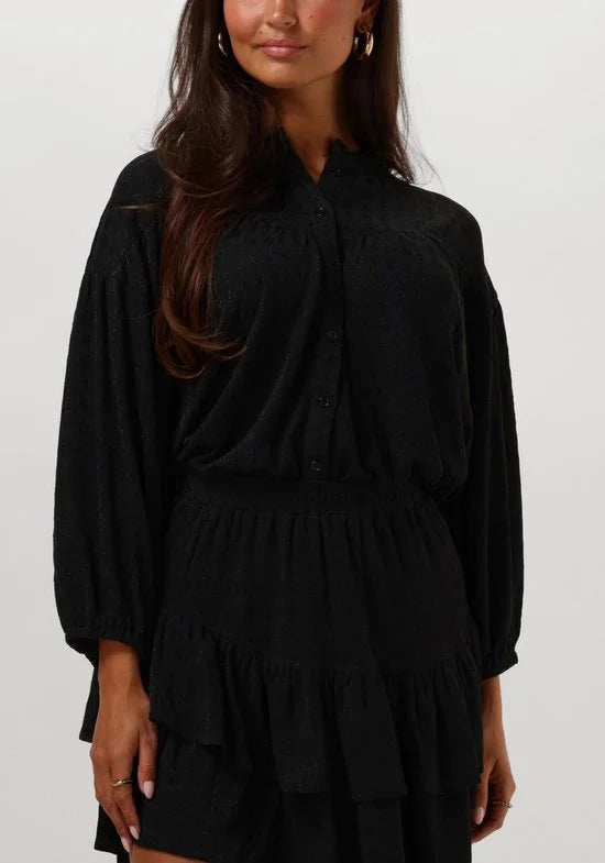 Refined Department Gabe Dames - Jurken - Zwart - Maat M