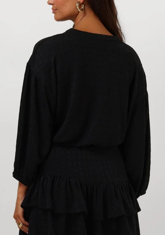 Refined Department Gabe Dames - Jurken - Zwart - Maat M