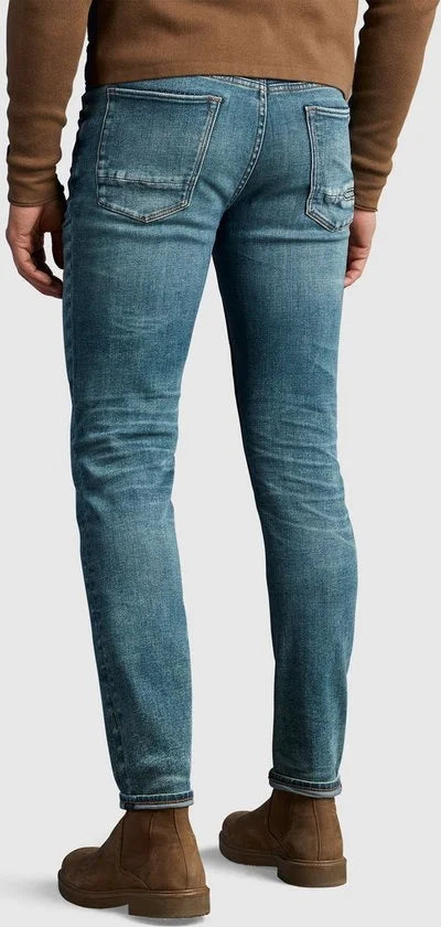 Cast Iron - Riser Jeans Lichtblauw - Heren - Maat W 34 - L 34 - Slim-fit