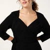 MS Mode Jurk Midi jurk met glitters