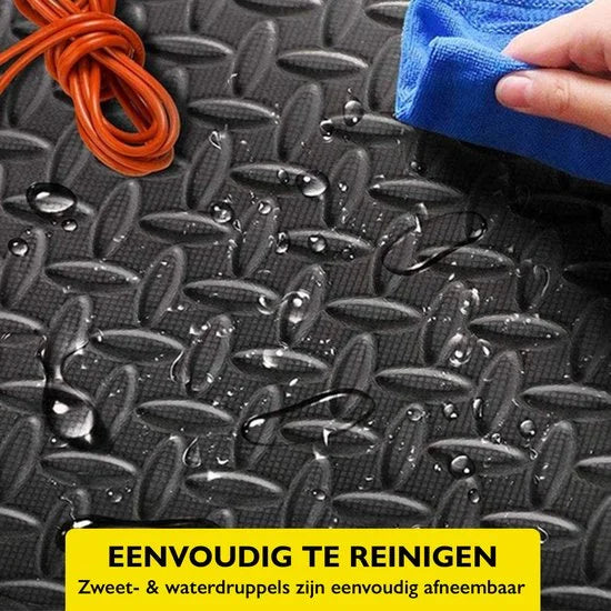 Puzzelmat - 60x60x1.2 cm - 12 stuks - 4.32m² - Puzzel Mat - Puzzelmatten - Speelmat Foam - Baby speelmat - Foam Tegels - Rubber Tegels - zwemb