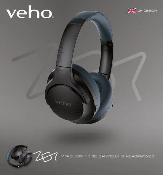 Veho ZB-7 Wireless Noise Cancelling Headphones
