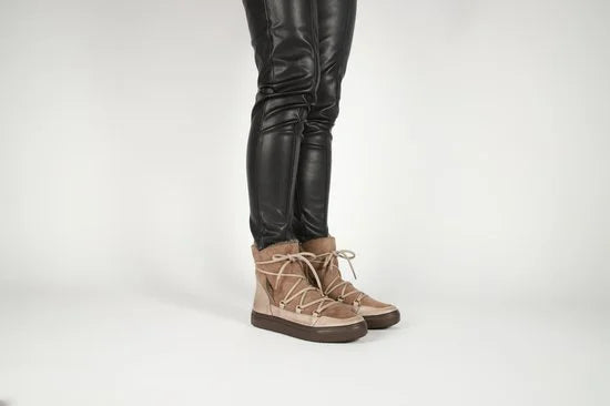 Blackstone UKI - Fossil - Boots - Vrouw - Brown - Maat: 39