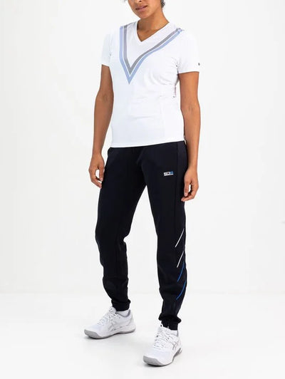 SJENG SPORTS - evelinn - Tennis t-shirt korte mouw dames - Wit