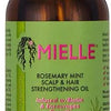 MIELLE ORGANIC Rosemary Mint Scalp & Hair Strengthening Oil 59 ml