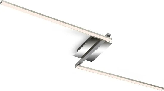 LED-paneel, plafondlamp dimbaar, afstandsbediening, kleurtemperatuurregeling, nachtlampje, 24 W wit-zwart, Ø40cm