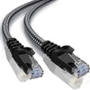 CAT 6 - U/UTP - Netwerk kabel - Afgeschermd - Gevlochten mantel - CU kern - 0.25 meter - Allteq
