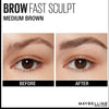 Maybelline Brow Fast Sculpt - 04 Medium Brown - Bruine Wenkbrauwmascara