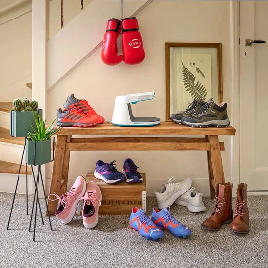 Shoefresh Opod Schoenverfrisser - Elektrische Schoendroger Tegen Geurtjes - Geurvreter voor Schoenen- Droge Schoenen - Schoendeodorant - Wit