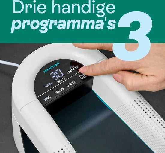 Shoefresh Opod Schoenverfrisser - Elektrische Schoendroger Tegen Geurtjes - Geurvreter voor Schoenen- Droge Schoenen - Schoendeodorant - Wit