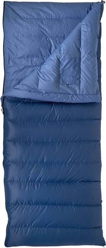 LOWLAND OUTDOOR Donzen slaapzak - NC 1 - 200 x 80 cm - 0°C - Nylon/Katoen
