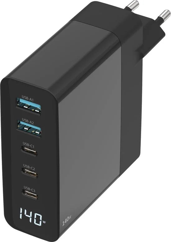 Sitecom - Charger - 140W - Wall Charger - Led display