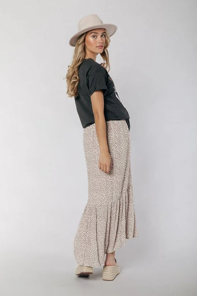 Colourful Rebel Rive Star Rok Beige Dames - Viscose - L