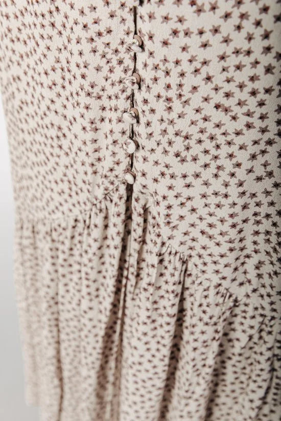 Colourful Rebel Rive Star Rok Beige Dames - Viscose - L