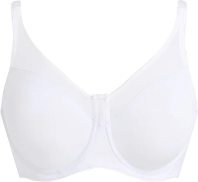 Hunkemöller Dames Lingerie Niet-voorgevormde minimizer beugel bh Nina - Wit - maat F90