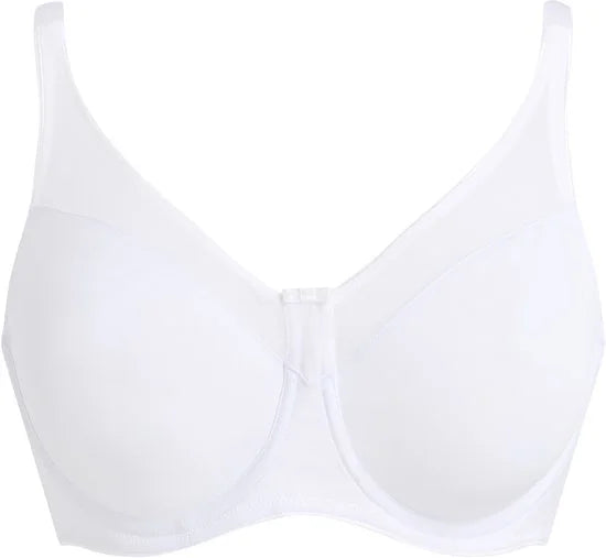 Hunkemöller Dames Lingerie Niet-voorgevormde minimizer beugel bh Nina - Wit - maat F90